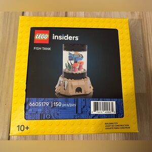 LEGO Insiders Fish Tank Set - brand new!